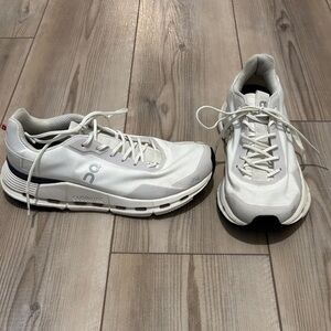 On Running White Athletic Shoes
